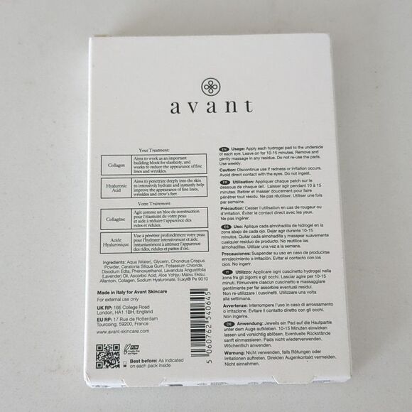 Avant Hydra-Bright Collagen Eye Restoring Pads - Picture 2 of 4